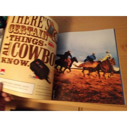 Marlboro Cigarettes Cowboy Chronicles Booklet