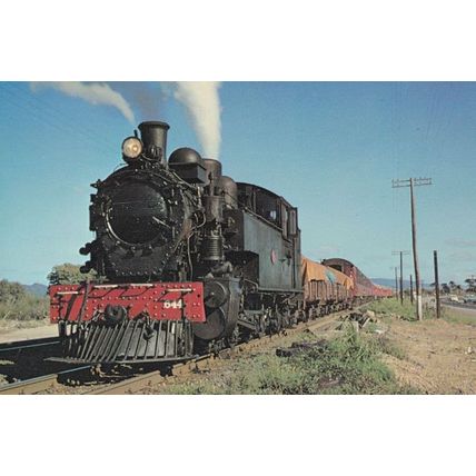 Glenbrook Vintage Railway Auckland Train New Zealand Postcard
