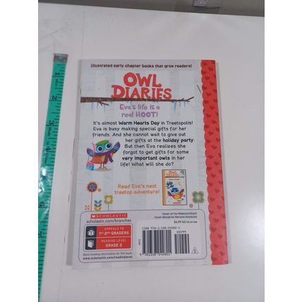 Warm Hearts Day: A Branches Book (Owl Diaries #5) - Paperback very good