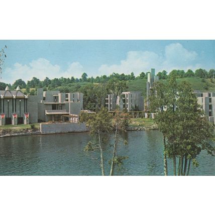 Peterborough Ontario Champlain College of Trent University 1970s Postcard