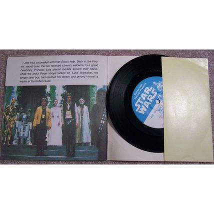 Star Wars Read-Along Book & Record #450