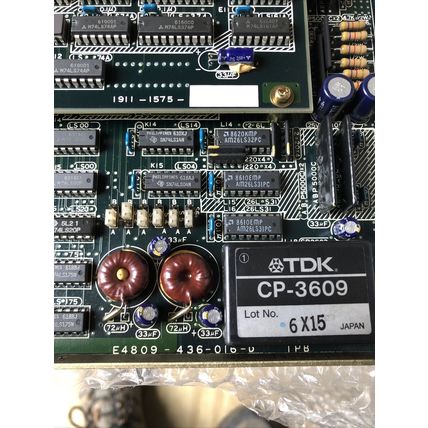 OKUMA E4809-436-016-D,E4809-436-017-D. OPUS 5000 II SVP BOARD II,FM,FL