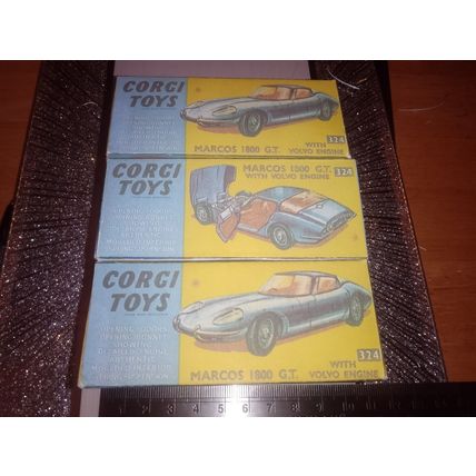 Corgi 324 Marcos 1800 GT Reproduction /Replica Box