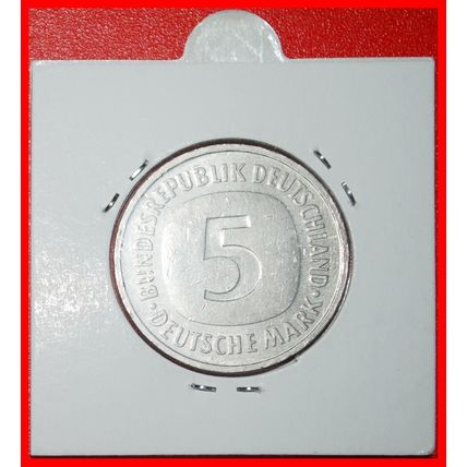 Ⰶ EAGLE 1975-2001:GERMANY★5 MARKS 1992F! BADEN-WUERTTEMBERG★LOW START★NO RESERVE