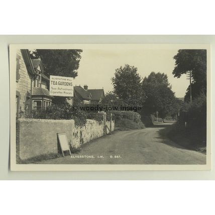 iw0002 - Alverstone Mill Tea Gardens Alverstone Isle of Wight - postcard by Dean