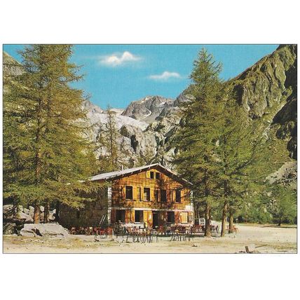 05 - LA VALLOUISE - CEZANNE - chalet du pré de madame Carle et le glacier blanc