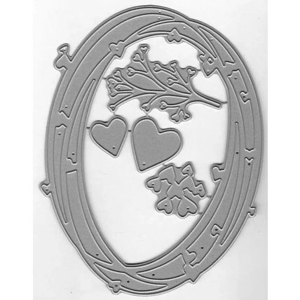 Tattered Lace. Starlight Oval Die Set. Die Cutting Cardmaking Scrapbooking Craft