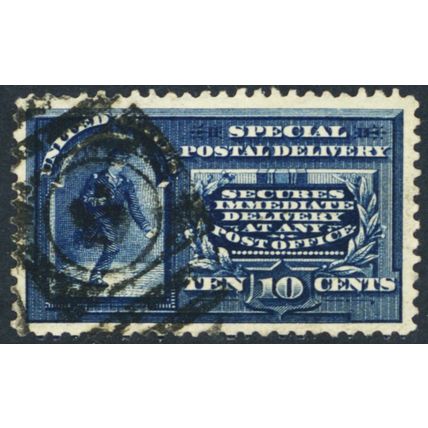 E5, Used 10¢ XF - Special Delivery Stamp * Stuart Katz