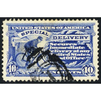 E8, Used 10¢ XF - Special Delivery Stamp * Stuart Katz