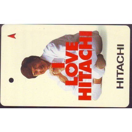 Hitachi~I Love Hitachi S'pore TransitLink Train/Bus Card