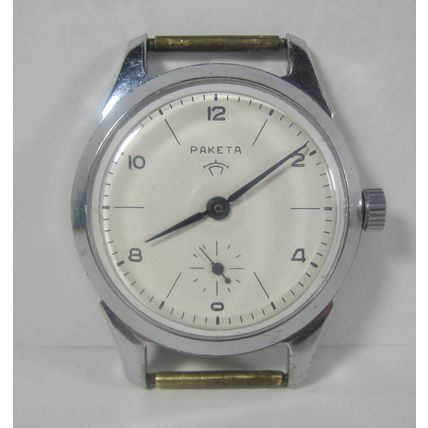 Vintage Soviet Raketa Russian Watch 16j Classic Men's Wristwatch USSR 1960's