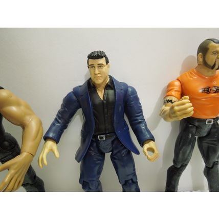 WWF WWE JAKKS Titan Tron Live Action Figures Lot - Faarooq APA, Steven Richards