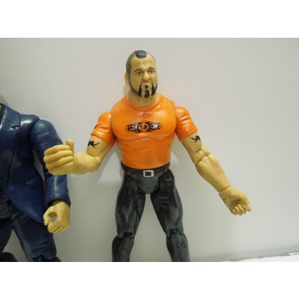 WWF WWE JAKKS Titan Tron Live Action Figures Lot - Faarooq APA, Steven Richards