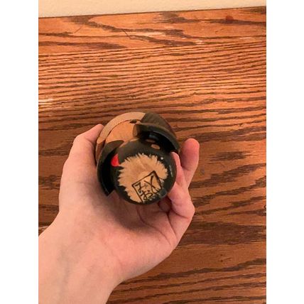 Authentic Vintage Wooden Handmade Signed Japanese Cultural Collector Doll