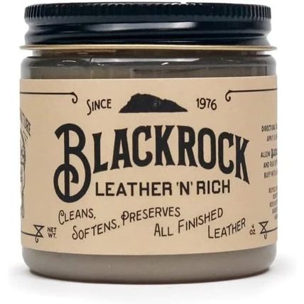 Blackrock LEATHER N RICH - Quality Leather Cleaner and Conditioner, Made in the