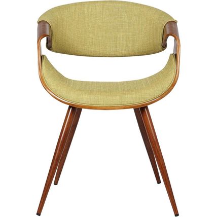 Armen Living Butterfly Mid Century Modern Dining Chair for Kitchen Office Desk V