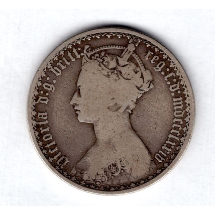 Great Britain. Victoria. Florin 1874. dy19710
