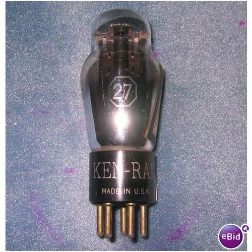 KenRad 27 ST Radio Vacuum Tube