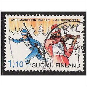 Mi 873: World Biathlon Championships 1981.