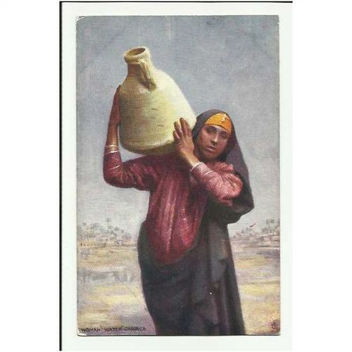TUCK OILETTE Postcard 7200 "Egypt" - Water Carrier