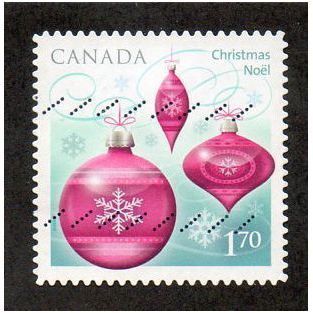 CAN 2010 $1.70 (S/A) 'CHRISTMAS' FINE USED (EBID27-760)