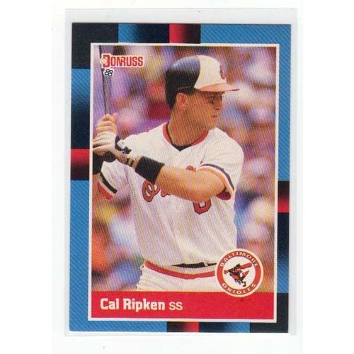 1988 Donruss Cal Ripken Jr. baseball card #171 – HOF-Orioles