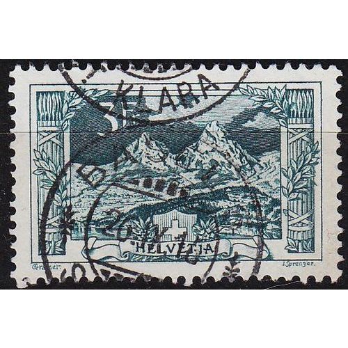 SCHWEIZ SWITZERLAND [1914] MiNr 0121 ( O/used )