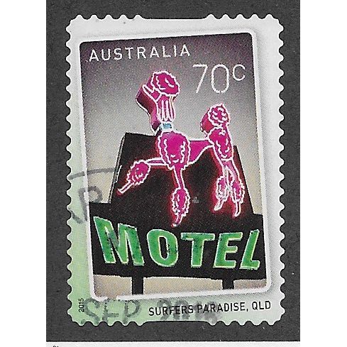 AUS 2015 70c (S/A) 'SIGN OF THE TIMES' FINE USED (EBID64-184)