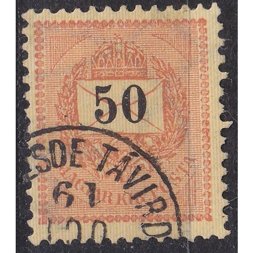 UNGARN HUNGARY [1871] MiNr 0038 B ( O/used )