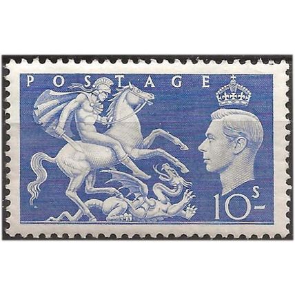 1951 SG511 10/- Ultramarine Mounted Mint . .. .