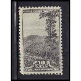 749 10c Smoky Moutains Fine MNH Z1605