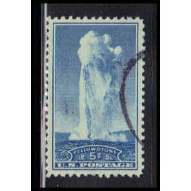 Used 744 5c Yellowstone National Park Fine RA2299