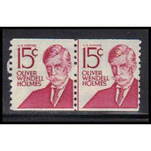 1305E 15c Oliver Holmes Average Plus MNH CLP QA0091