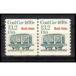 2259 13.2c Coal Car Very Fine MNH Dry Gum CNP Left 2 PA0962