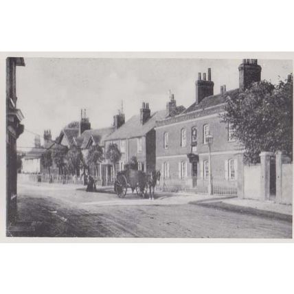 Broxbourne High Road Monson Almshouse Victorian View Hertfordshire Postcard