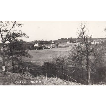 Village Heath Doodfield Stockport Vintage Real Photo Postcard