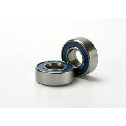 TRA5116 TRAXXAS Ball bearings, blue rubber sealed (5x11x4mm) (2)