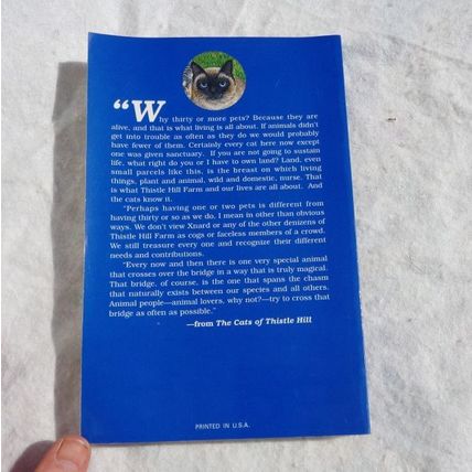 The Cats of Thistle Hill Book Roger Caras Paperback