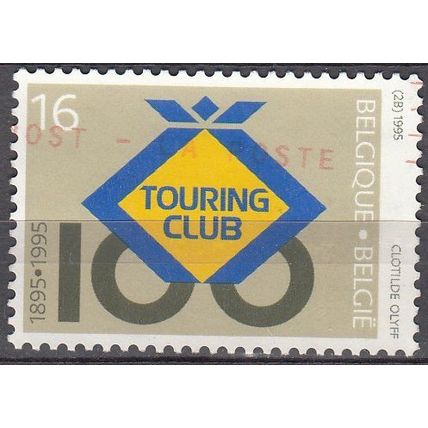 Belgique 1995 Michel 2638 O Cote (2008) 0.30 € Centenaire du Touring Club