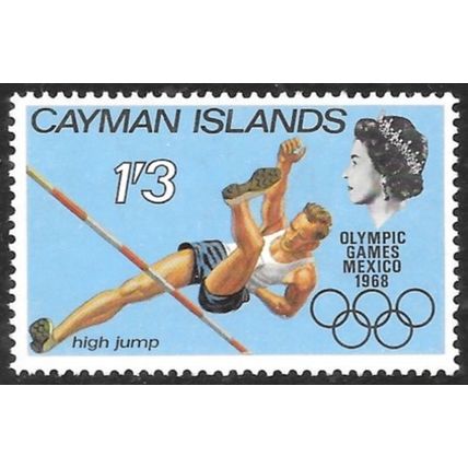 1968 Olympic Games - Mexico 1/- 3d Unmounted Mint C1