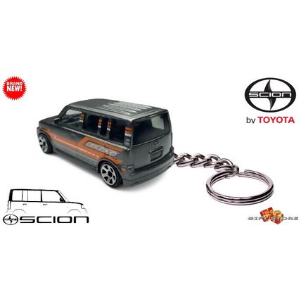 RARE KEYCHAIN GREY SCION XB TOYOTA BB CUSTOM Ltd Ed.