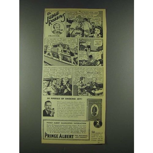 1936 Prince Albert Tobacco Ad - Cruising