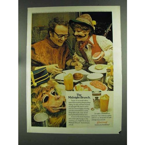 1972 Smirnoff Vodka Ad - The Midnight Brunch