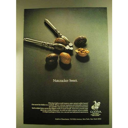 1980 Godiva Chocolates Ad - Nutcracker Sweet