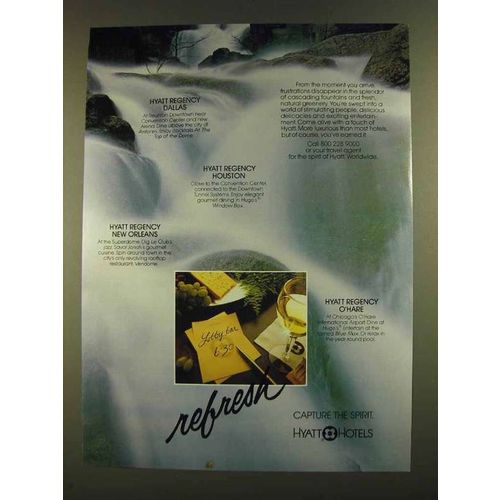 1980 Hyatt Hotels Ad - Refresh