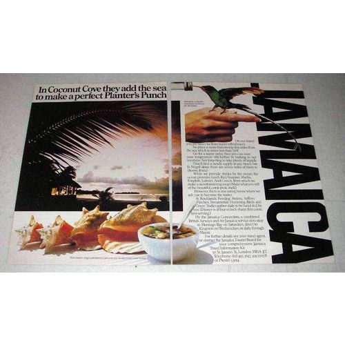 1984 Jamaica Tourism Ad - In Coconut Cove