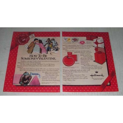 1984 Hallmark Valentine Products Ad - Be Someone's