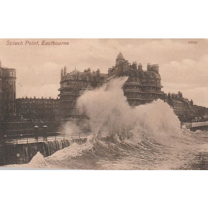 Splash Point Eastbourne Sussex Postcard (SX77613)