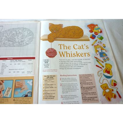 Cats Whiskers ,Anniversary Sampler, Mighty Oak Sampler Cross Stitch Charts