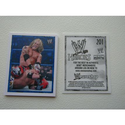 Topps - Merlin 2008 WWE Heroes Wresting Stickers 1-216 & P1-P15 Variants (EB2)